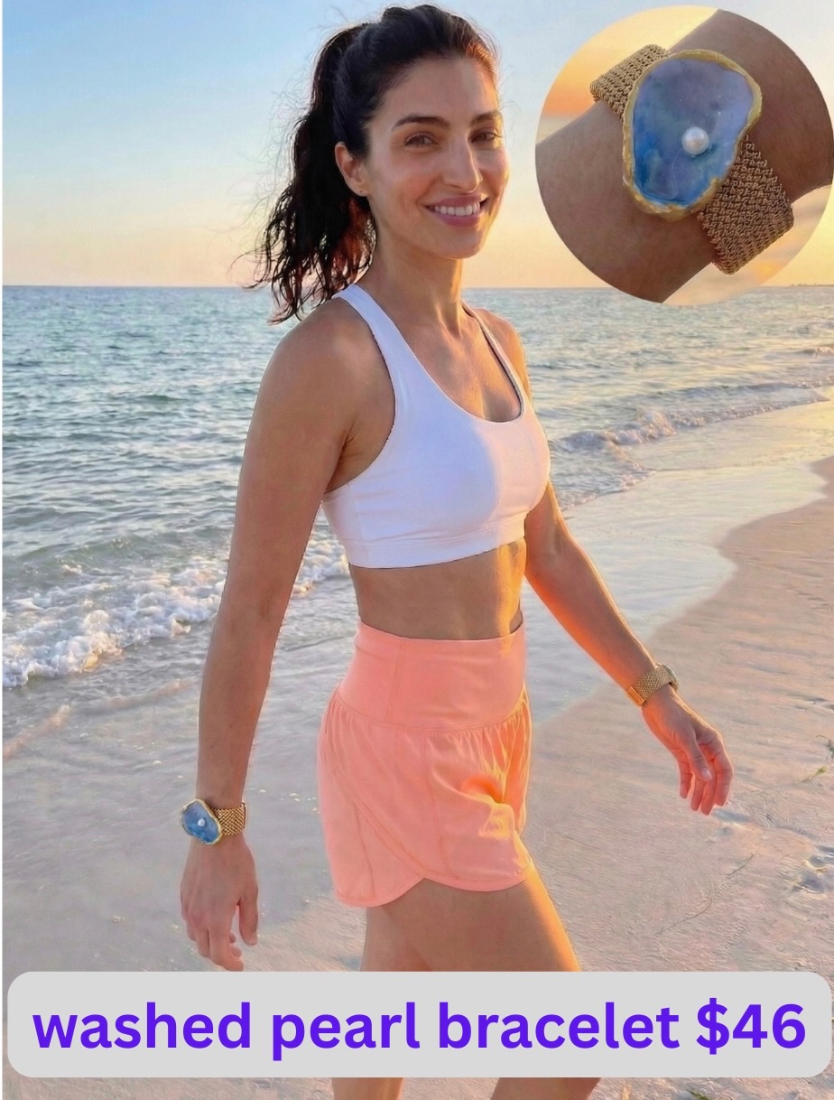 Amethyst Pearl Bracelet