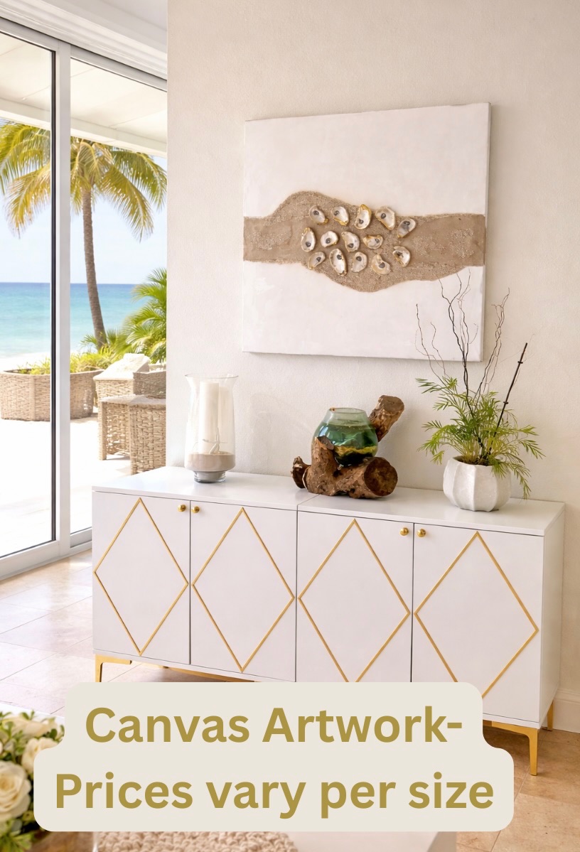 Coastal Oyster Canvas